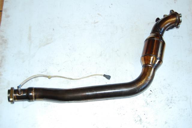HKS SINGLE SCROLL DIVORCED DOWNPIPE WITH CATALYTIC CONVERTOR 