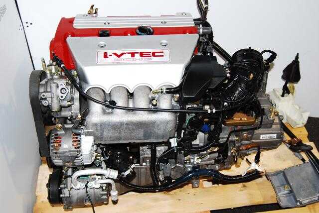 JDM Honda/Acura K20A DC5 Red Engine 2002-2006 - LSD Transmission