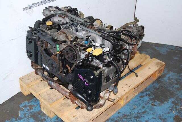 Subaru Legacy Twin-Turbo EJ208 B4 Engine & TY752VBCAA Manual Transmission