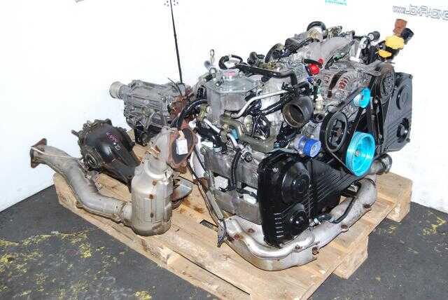 USED JDM EJ205 AVCS Engine 5 Speed transmission & 4.444 Diff package