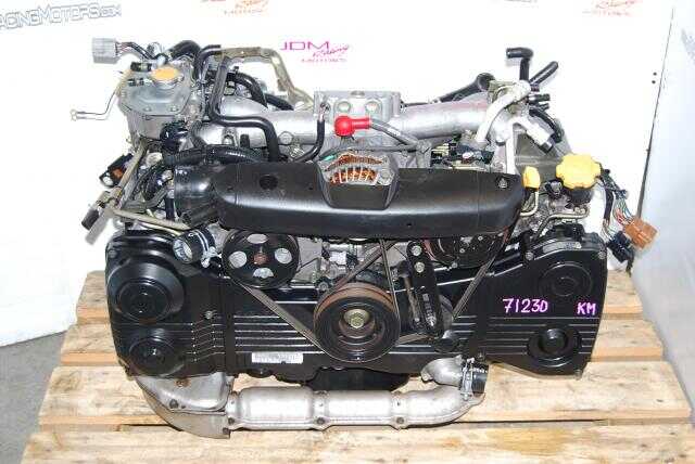JDM Subaru WRX 2002-2005 EJ205 Motor, DOHC Quad Cam AVCS 2.0L Turbo Engine