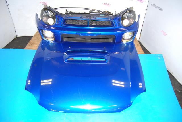 Used Subaru v7 Nose Cut, HID Bugeye Headlights, Ballasts, Foglights, STi Hood with Splitter & Fenders with Side Markers