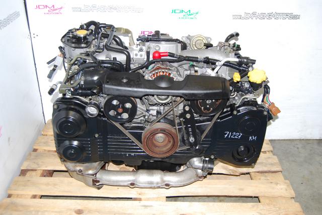 Used Subaru EJ20 Turbo 2.0L Engine, WRX 02-05 AVCS DOHC Motor
