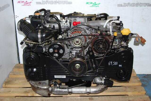 Used EJ20 T AVCS Motor, Quad Cam WRX 2.0L TF035 Turbo Model Engine