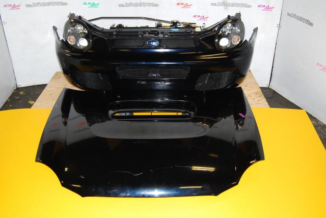 Subaru Impreza v7 Euro Wagon Nose Cut, HID Headlights, One Piece Grill & Fenders with Sidemarkers - Porsche Design