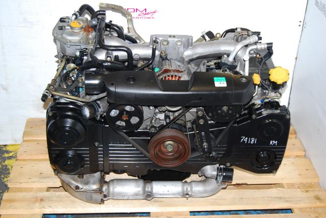 USED WRX EJ205 ENGINE, EJ20 TURBO MOTOR, 2002-2005 GD