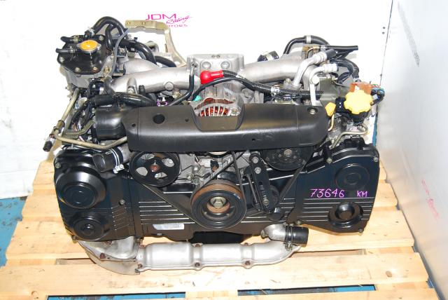 USED SUBARU WRX EJ205 TURBO ENGINE, 2002-2005 GD, AVCS