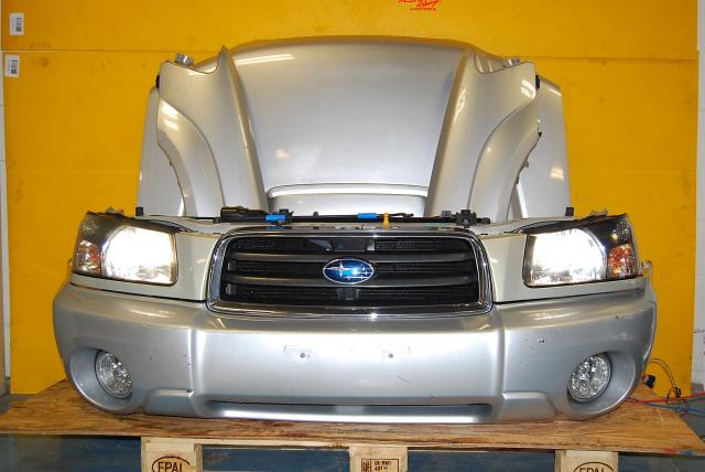 Used Forester 2003-2005 Complete Front End Conversion, SG Fenders, HID Headlights, Bumper, Hood & Hood Scoop