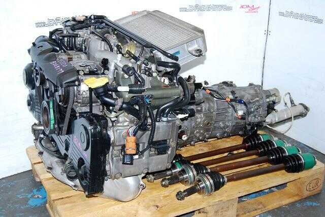 WRX 02-05 EJ205 AVCS Motor & Transmission, Quad Cam Turbo 2.0L EJ20T Engine & 5MT LSD Package