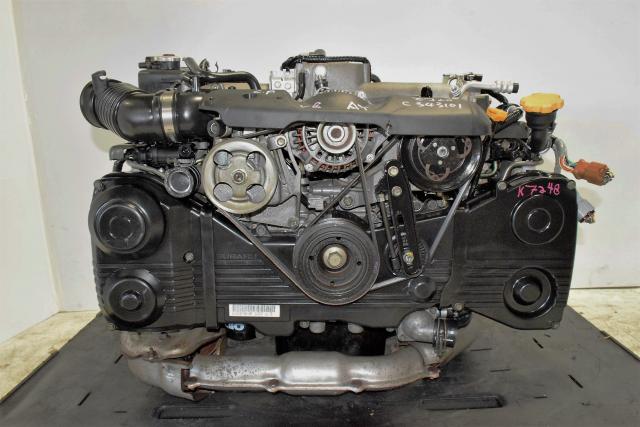 Impreza WRX 2002-2005 EJ Turbo Engine, 2.0L DOHC AVCS EJ205 Motor with Boost Control Solenoid For Sale