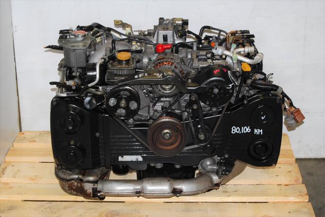 WRX EJ205 Turbo Motor Replacement For Sale, JDM DOHC 02-05 2.0L EJ20 Turbo Engine