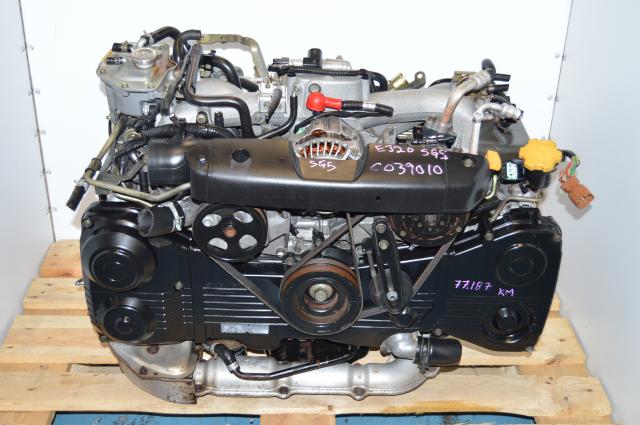 JDM Subaru EJ205 Turbo AVCS Low Mielage Motor Swap For Sale with TF035 Turbocharger