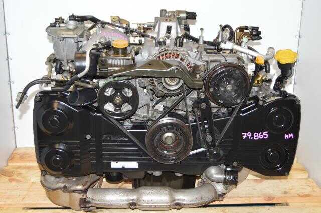 Used Subaru EJ205 JDM WRX Low Mileage Quad Cam Turbo Engine For Sale