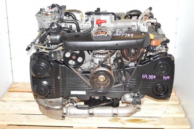 JDM 02-05 EJ20 Turbocharged 2.0L AVCS Engine Swap For Sale