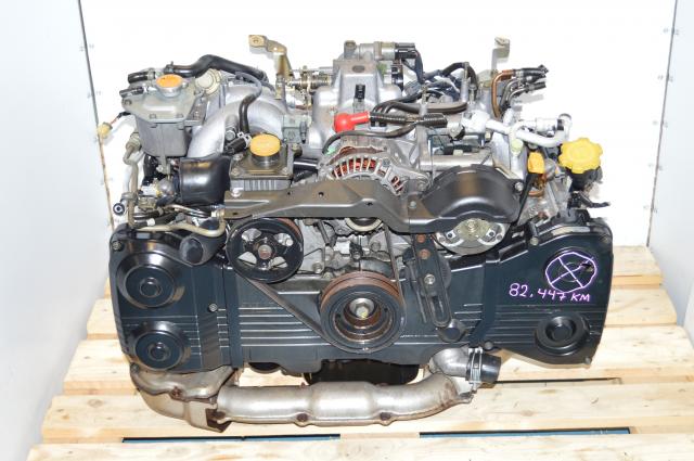 used JDM Impreza WRX 02-05 EJ20 Turbo Non AVCS  2.0L DOHC Engine Swap For Sale GD 