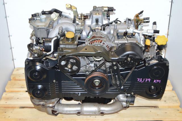 JDM EJ205 WRX 2002-2005 Engine Replacement As Long Block For Sale with TD04 Turbocharger