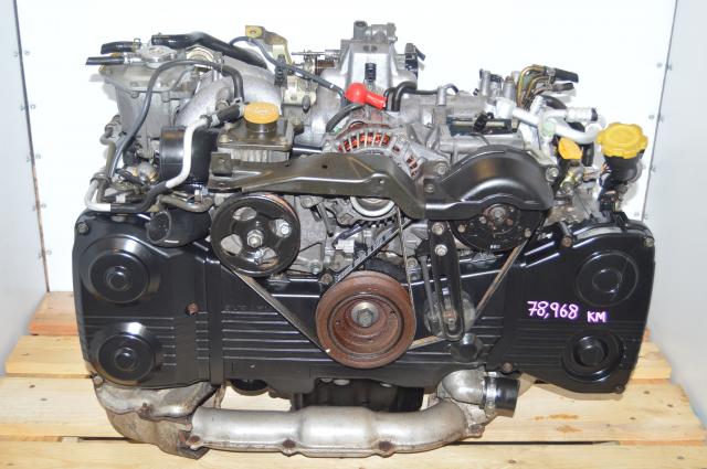JDM Impreza WRX 2002-2005 EJ205 TD04 Turbocharged Engine Swap For Sale
