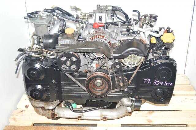 used Subaru EJ205 Motor, fits 2002-2005 WRX, Swap Engine TD04 Turbo For Sale