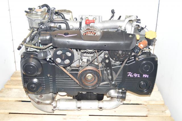 JDM Subaru EJ205 AVCS Turbocharged TF035 2.0L DOHC WRX 2002-2005 Engine