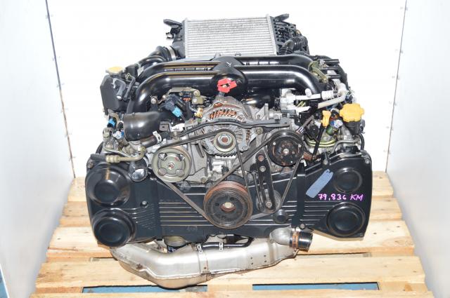 JDM Subaru Legacy 04-05 EJ20Y TD04 Twin Scroll Quad Cam Engine with AVCS & Intercooler  For Sale ( Also fits 08+ WRX )