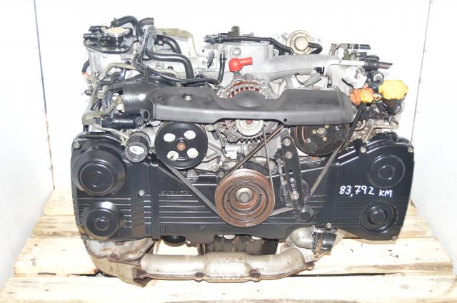 Used Subaru EJ205 TD04 Turbo AVCS DOHC 2.0L GDA GDB  Replacement Engine for WRX 02-05 For Sale