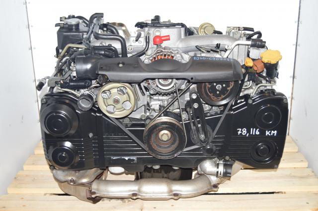 2.0L DOHC WRX 2002-2005 TD04 Turbo AVCS EJ205 Engine Swap for Sale