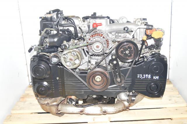AVCS TD04 Turbocharged WRX 2002-2005 EJ205 DOHC Subaru GD Motor For Sale