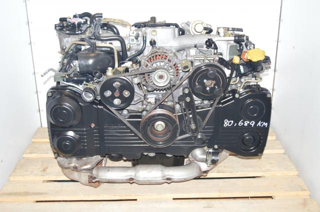 Subaru 2002-2005 JDM WRX EJ205 TD04 Turbocharged 2.0L AVCS Engine For Sale