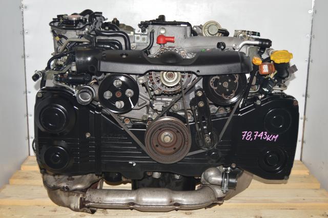 2002-2005 DOHC EJ205 TD04 Turbocharged AVCS DOHC Motor For Sale