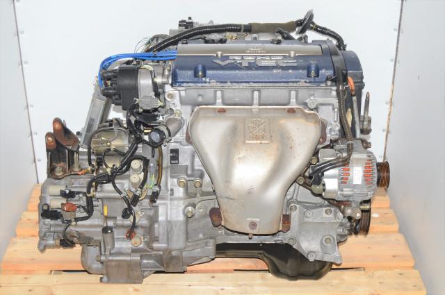 Used JDM Honda Accord SIR DOHC H23A 2.3L VTEC OBD2 Blue-Top Engine & Transmission Swap For Sale