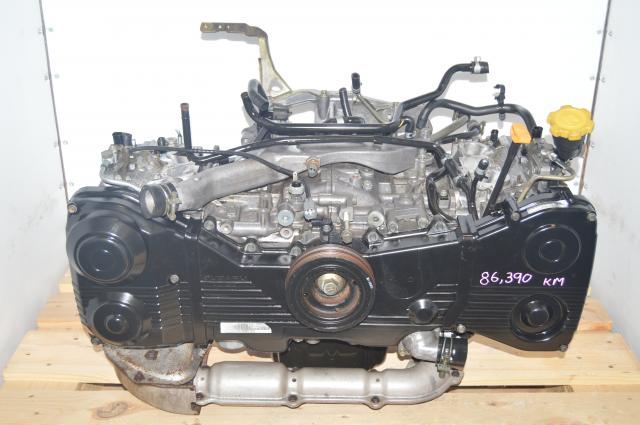 Used Subaru JDM WRX AVCS ENGINE 2002-2005 2.0L Replacement Long Block AVCS Motor for Sale