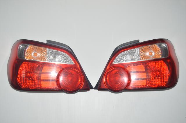 JDM Red GDA GDB Version 8 Tail Lights for 2004-2007 WRX & STI Sedans