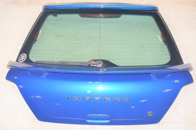 Subaru Impreza GGA WRX Version 7 Sport Wagon Rear Hatch in WRB for 2002-2003 Models