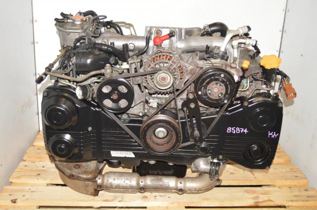 JDM Subaru WRX 2002-2005 Used 2.0L GDA EJ205 TF035 Turbocharged Replacement Engine for Sale