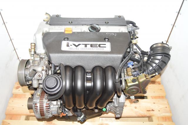 JDM Honda Used K24A1 i-VTEC 2.4L DOHC Engine with PPA Heads for Sale