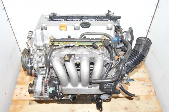 JDM Used Honda K24A3 Accord 2003-2006 2.4L Engine Swap with RAA Heads