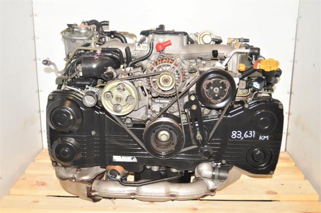 Used JDM Subaru WRX GD 2002-2005 2.0L AVCS EJ205 DOHC TD04 Turbocharged Engine for Sale