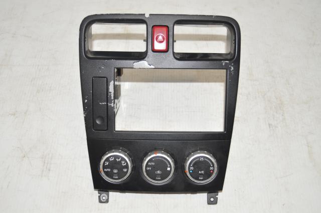 Used Subaru Forester SG5 SG9 HVAC Climate Control with Cup Holder Assembly for Sale