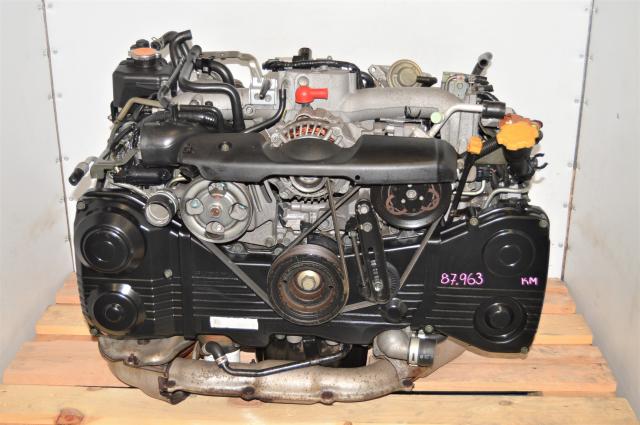 JDM Subaru WRX GDA 2002-2005 EJ205 TD04 Turbocharged 2.0L DOHC AVCS Engine Swap for Sale