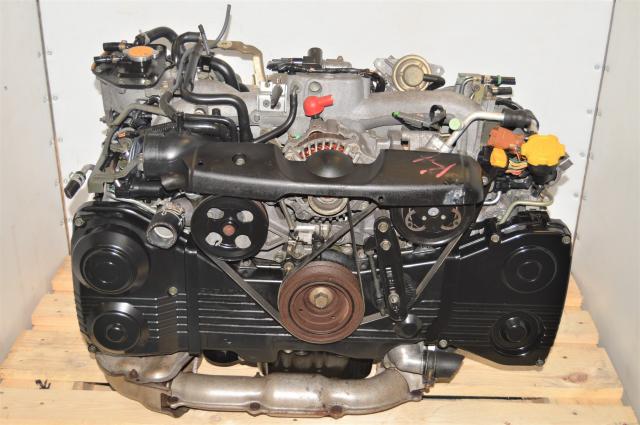 Used Subaru TD04 Turbocharged EJ205 2002-2005 AVCS 2.0L DOHC Engine