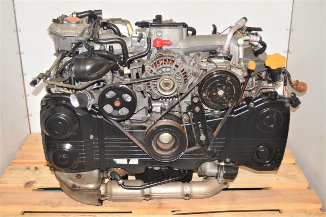 Used JDM Subaru WRX 2002-2004 TGV Delete AVCS 2.0L DOHC Replacement Motor with TF035 Turbo