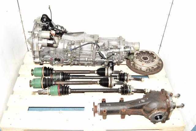 Replacement WRX 2002-2005 4.11 5-Speed Manual Tansmission with Matching Rear Diff, Axles & Clutch