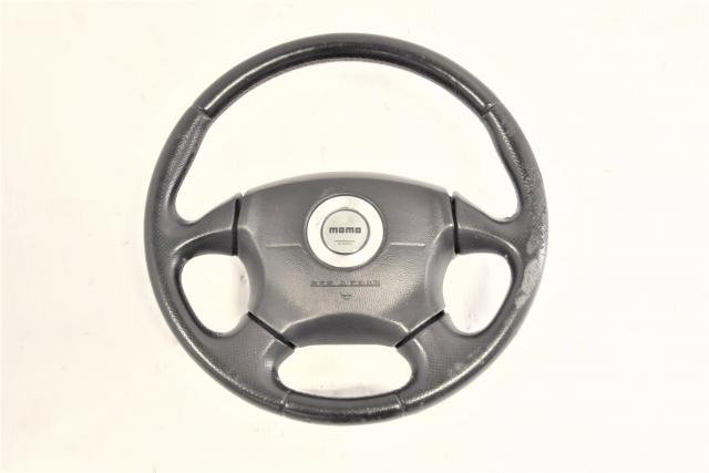 Used JDM Momo Version 7 GDB WRX STi 2002-2003 Steering Wheel Assembly for Sale