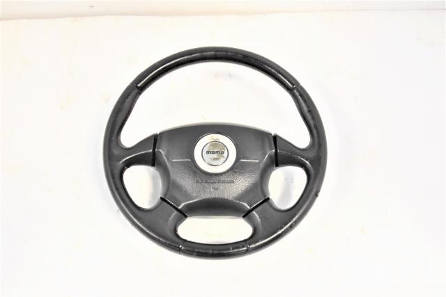 Momo JDM WRX 2002-2003 Used Subaru GD GG Steering Wheel for Sale