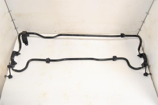 Used JDM Subaru GC8 STi Type-RA OEM 1999 Front & Rear Sway Bar Assembly for Sale