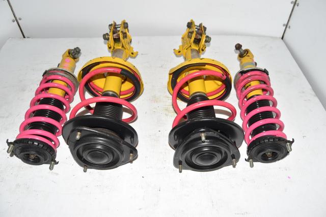 Used JDM Legacy GT 2004-2009 Bilstein Suspensions with Pink STi Springs for Sale