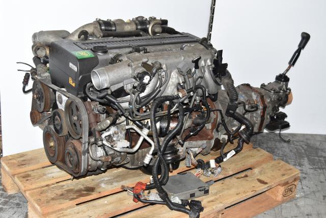 Used JDM Toyota Supra 1JZ Non-VVTi GTE Engine with R154 Manual Transmission Swap