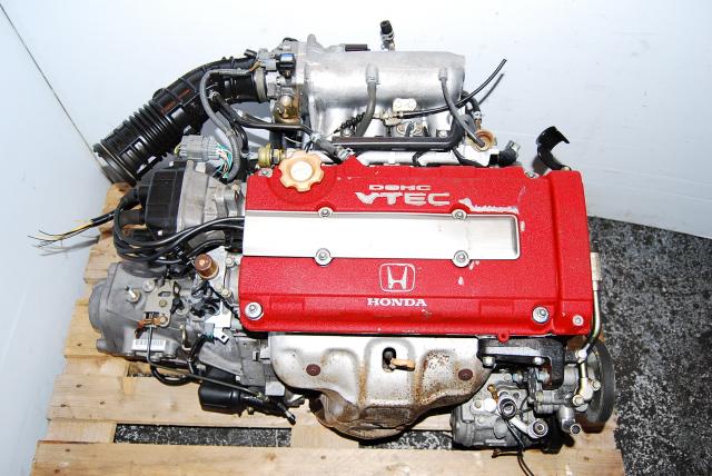 JDM HONDA B16B Civic Type-R OBD2B Engine with S4C LSD Transmission CTR JDM Honda Civic Type-R
