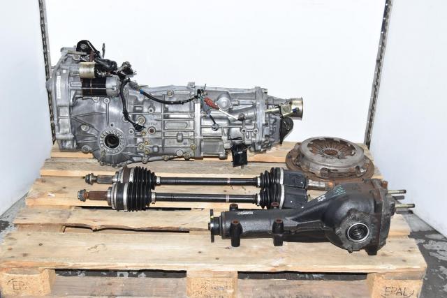JDM WRX 2002-2005 5-Speed Manual Transmission with 4.444 Rear Differential for Sale