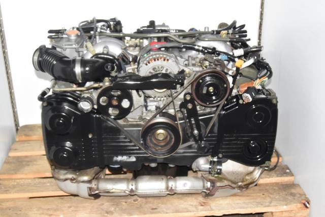 JDM Twin Turbo Legacy 2001-2003 DOHC Rev-D Phase III EJ206 / EJ208 Replacement Engine for Sale